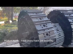 Kualitas tinggi harga rendah tahan abrasi Bagian Mesin Konstruksi Excavator Track Link perakitan
