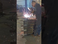 Pabrik Excavator Land Clearing Rakes 1 - 100 Ton Excavator Stick Rake Q345 / NM400