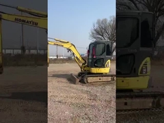 Komatsu PC35 Mini Excavator yang digunakan Sertifikat pemeliharaan Konstruksi Landscape Utilitas