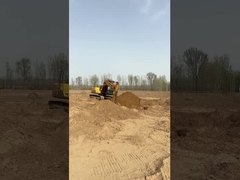 Digunakan SANY SY135 Excavator 13.5Ton Kapasitas Konstruksi Pertambangan Pengolahan tanah