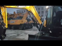 Digunakan 2023 SANY SY60 Mini Excavator 500 Jam Kerja Penjagaan penuh Lansekap