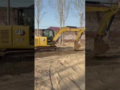 Digunakan CAT 305.5E2 Mini Excavator 27.2kN Arm Digging Force