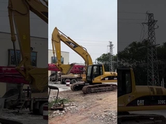 Digunakan CAT 320C L Excavator Kecepatan perjalanan 5,5 km/jam 6,4L Perpindahan