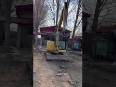 Mesin Excavator Komatsu Tugas Berat dengan tekanan tanah 30,7 kPa dan berat operasi 5