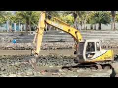 Kato HD820R mini excavator digunakan kapasitas 8 ton, layanan penuh CE / ISO, lansekap, utilitas