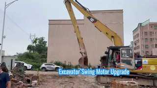 Ekskavator 320D boom jangkauan panjang
