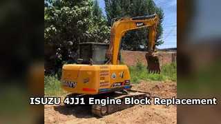 Suku Cadang Pengganti Tahan Lama Blok Silinder Mesin ISUZU 4JJ1
