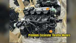 Suku Cadang Pengganti Motor Throttle Ekskavator Berkualitas Tinggi