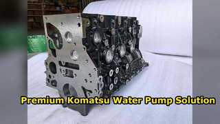 Pompa Air Komatsu 4D130 6114 61 1101 Suku Cadang Berkualitas Tinggi