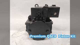 Kit Piston Ekskavator QSC8 6686 Suku Cadang Berkualitas Tinggi