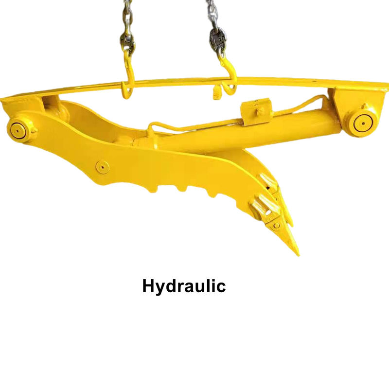 Pemuatan Pengungkapan Excavator Bucket Thumb Clamp Mekanis Mini Big Bucket Thumb Digunakan Untuk DH55