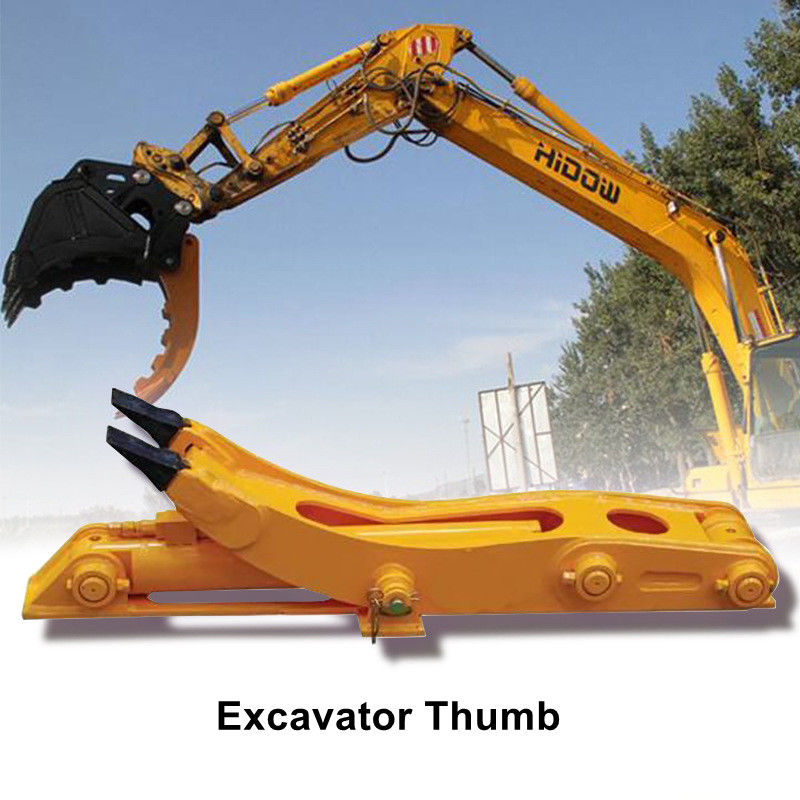 Pemuatan Pengungkapan Excavator Bucket Thumb Clamp Mekanis Mini Big Bucket Thumb Digunakan Untuk DH55