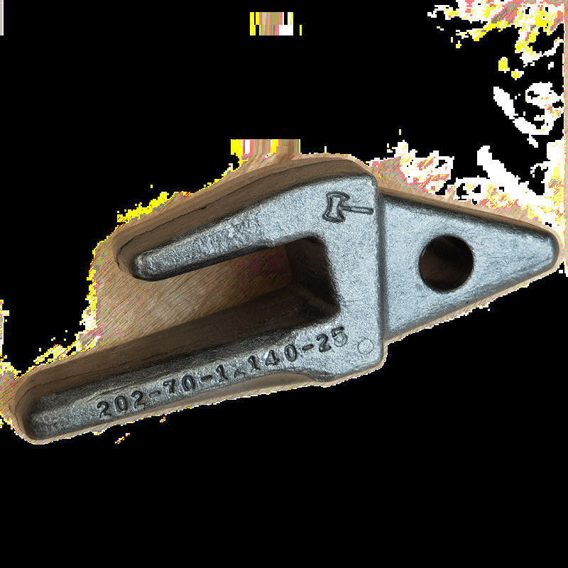 Mempertukarkan Bolt Iron Bucket Teeth PC60 Rock Teeth Untuk Excavator Bucket