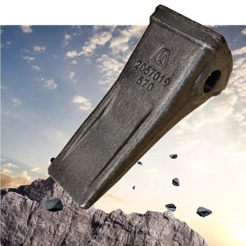 Gigi ember excavator besi tempa kaku PC200 2057019570 Adaptor Gigi ember