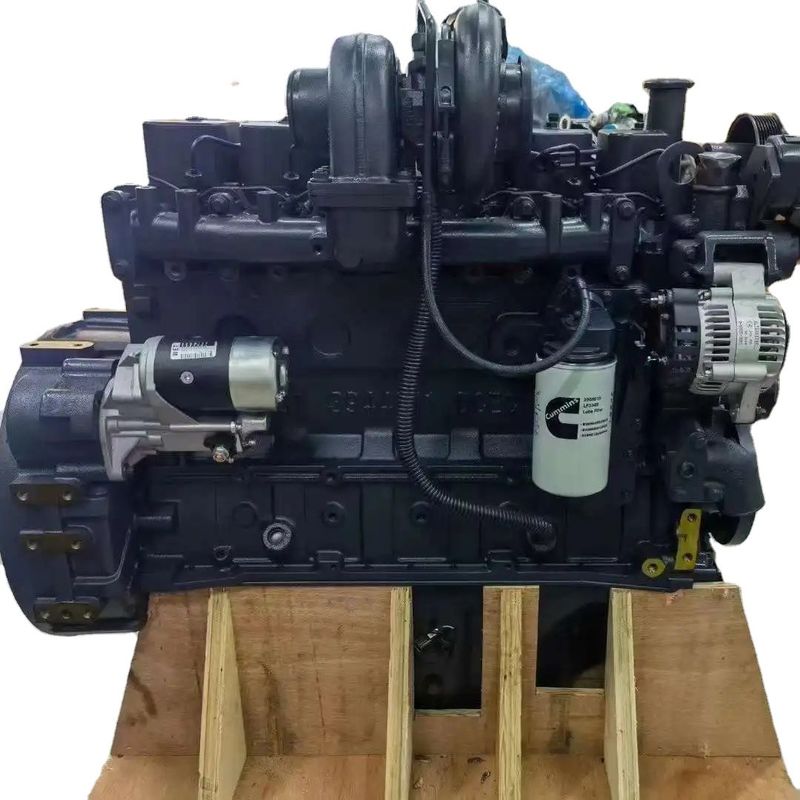 6BT5.9 Mesin Excavator Lengkap 6BT5.9-6D102 Mesin Diesel Assy Untuk Cummins