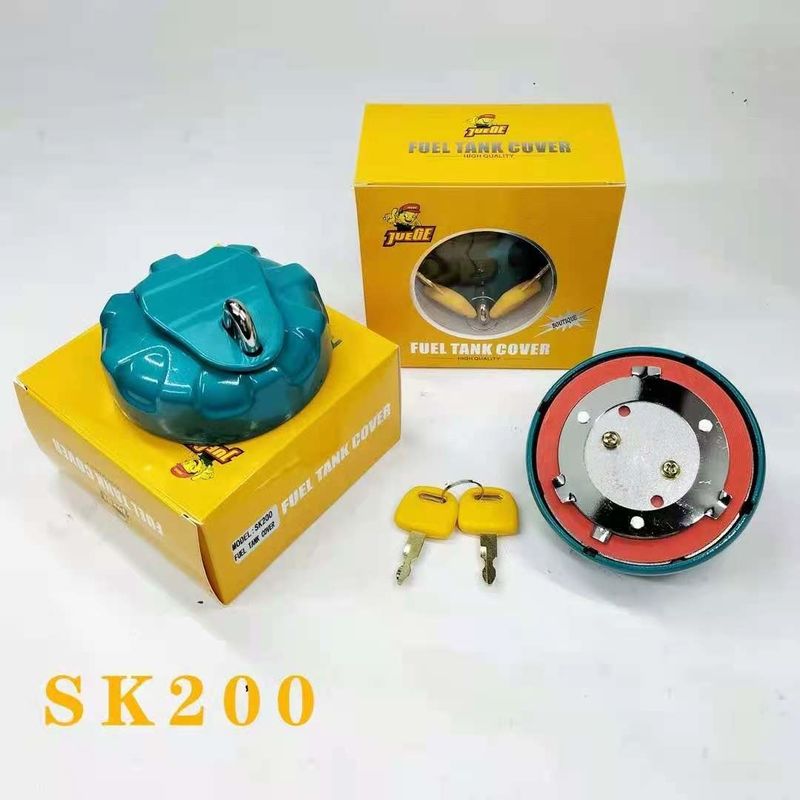 Penutup tangki bahan bakar excavator kuning 7X-7700 349-7059 3497059 7X7700 Cap bahan bakar