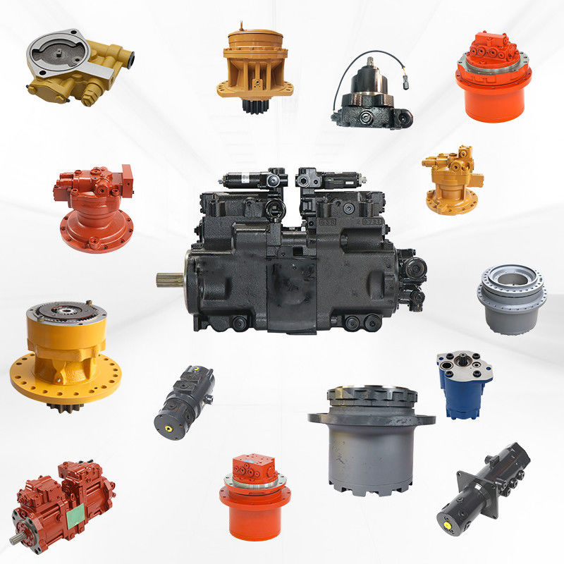 Bagian-bagian mesin penggali hidraulik Swing Motor Pump Drive Motor Piston Bagian-bagian Pompa Utama