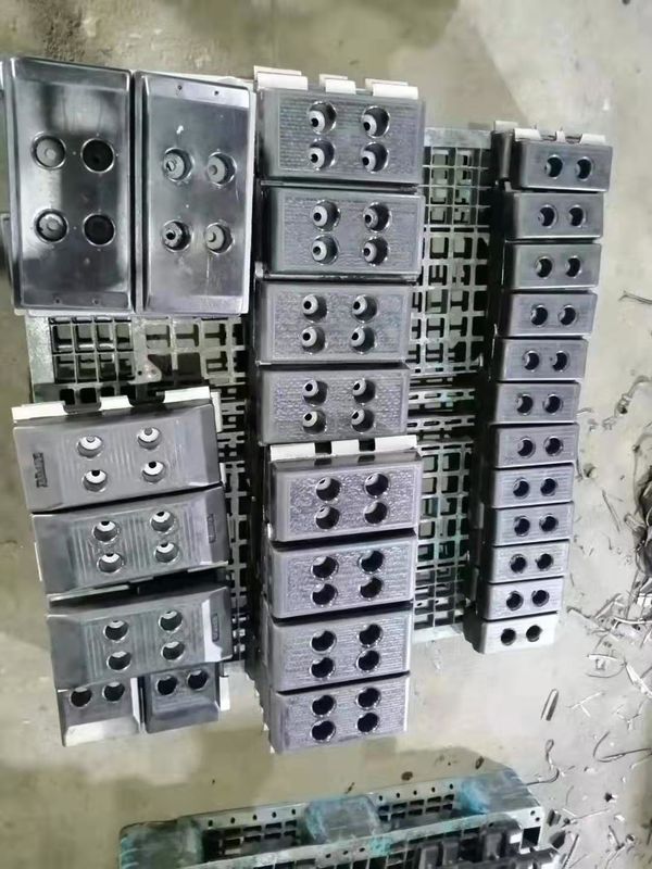 450mm/600mm Bolt-on Rubber Track Pad untuk PC30 PC40 PC45 PC60 PC75 Excavator Rubber Track Shoe Pad