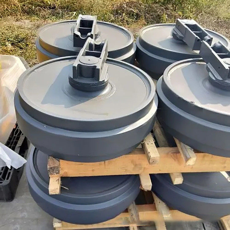 Pc20 Pc30 Pc40 Pc50 Pc55 Pc60-6 Pc100-5 Pc120 Pc200-5 untuk mini excavator undercarriage suku cadang depan karet Idler Wh