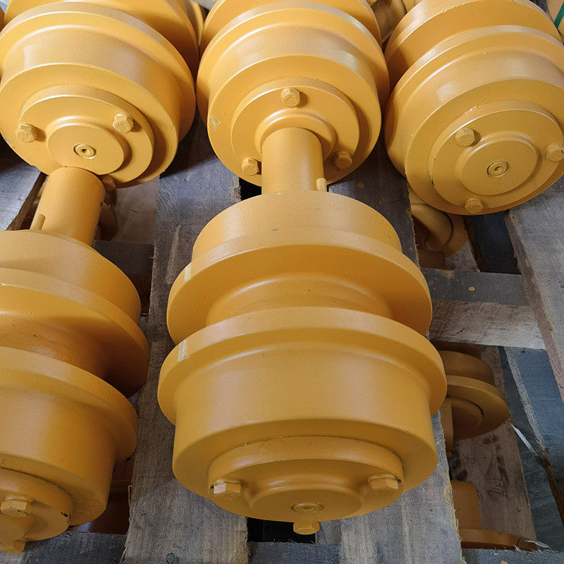 Mini Excavator PC55 Carrier Roller Top Carrier Roller Upper Roller Untuk Komatsu Crawler Excavator Bagian Undercarriage