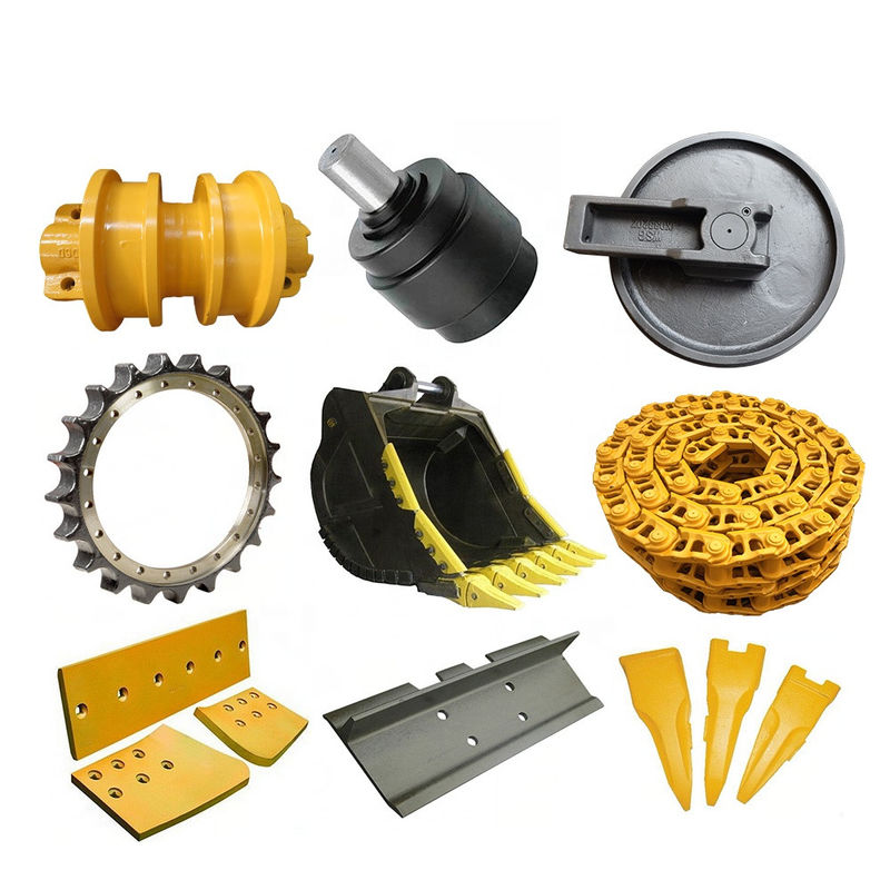 Bagian-bagian dari roda bulldozer untuk mini excavator