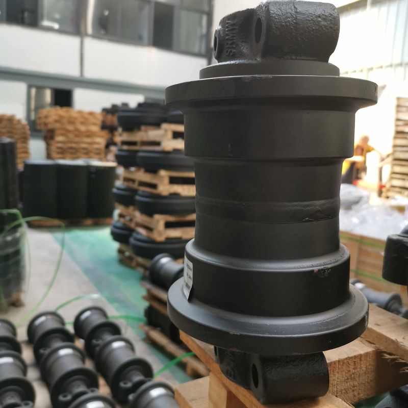 Suku cadang ekskavator di bawah sasis track roller sprocket idler roller atas Track roller bawah