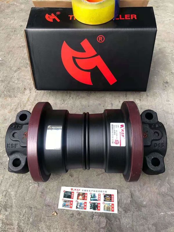 Traktor Dozzer Excavator Chassis Bagian Track Top Roller Bottom Roller Untuk PC100