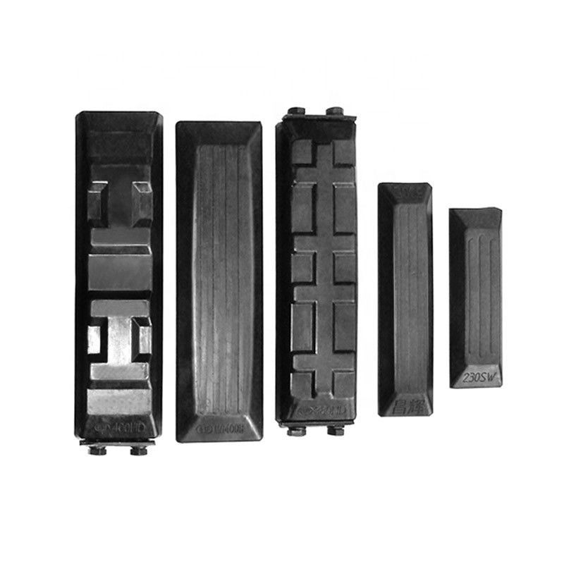 Karet berkualitas tinggi Crawler Excav Track Pad Karet/Board Polyurethane Grousers Sepatu untuk Bagian Undercarriage Excavator