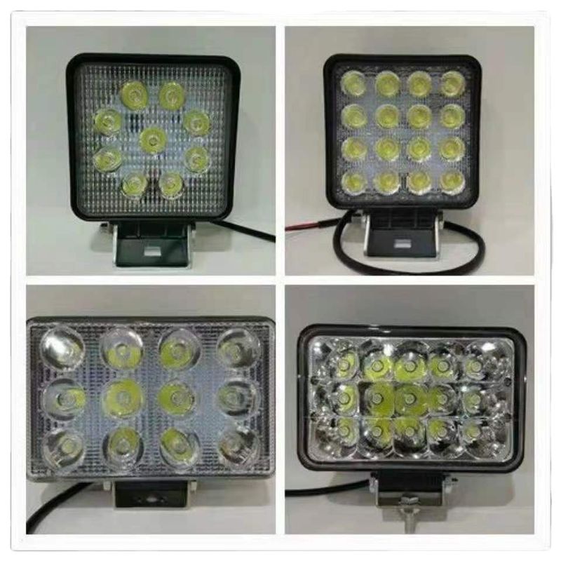 48w LED Excavator Lampu 12V 24V Excavator Mobil Truk Lampu Kerja