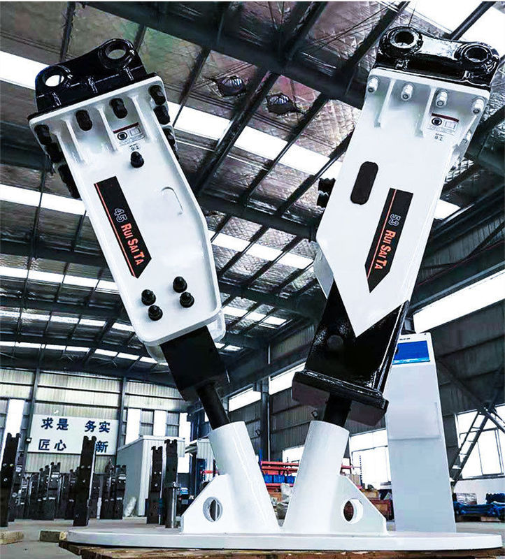 1.2 - 55 ton Excavator Attachments Cement Road Hydraulic Excavator Stone Breaker
