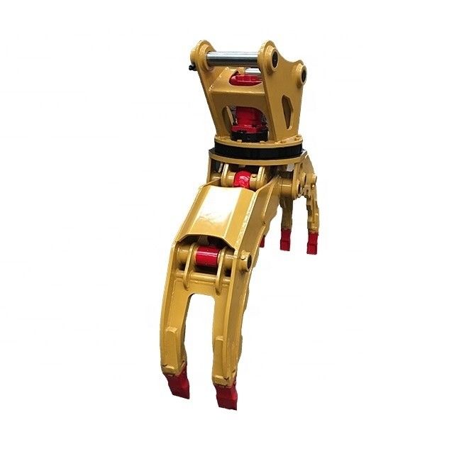 Excavator Hydraulic Grab 360 derajat Rotating Rock Grapple untuk CAT320 330 336