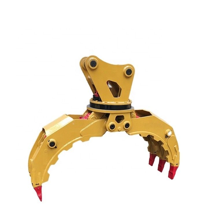 Excavator Hydraulic Grab 360 derajat Rotating Rock Grapple untuk CAT320 330 336
