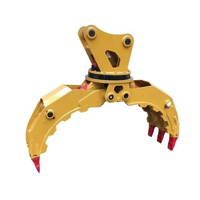 Excavator Hydraulic Grab 360 derajat Rotating Rock Grapple untuk CAT320 330 336