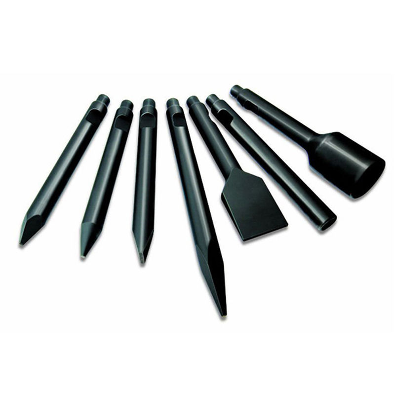 Bagian excavator batu palu pemecah hidraulik tusuk tumpul 68mm mesin pemecah hidraulik tusuk alat jenis wedge 135mm 140mm