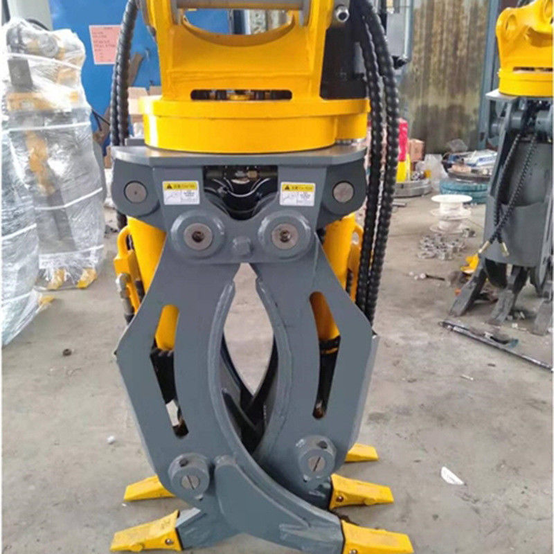 Pabrik Excavator Land Clearing Rakes 1 - 100 Ton Excavator Stick Rake Q345 / NM400