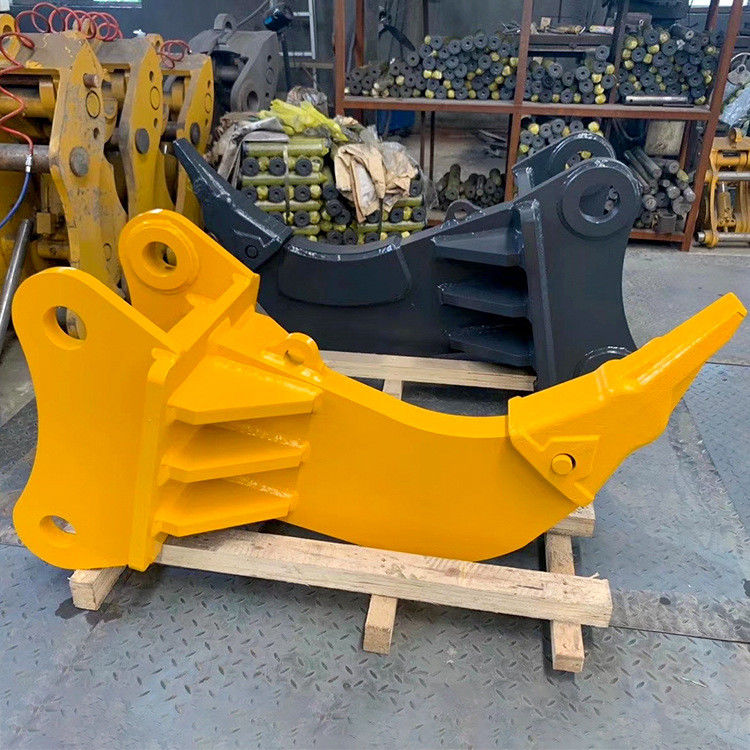 Pabrik Excavator Land Clearing Rakes 1 - 100 Ton Excavator Stick Rake Q345 / NM400