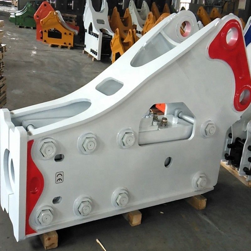 Grosir Diameter68 100 140 185mm Excavator Frekuensi Tinggi Beton Getaran Batu Hydraulic Breaker Mesin Jack Hamm