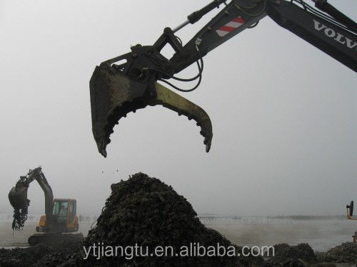 Pabrik kustomisasi merek baru mini excavator hidraulik genggaman ember untuk dijual