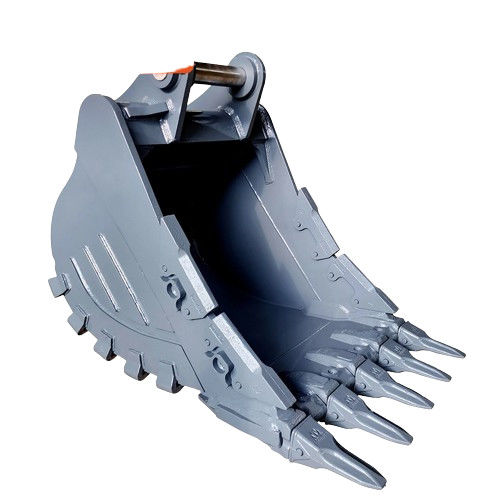 Penggali standar yang disesuaikan EC210B LC Excavator Trenching Bucket untuk Penggali Jangka Panjang EC210BLR