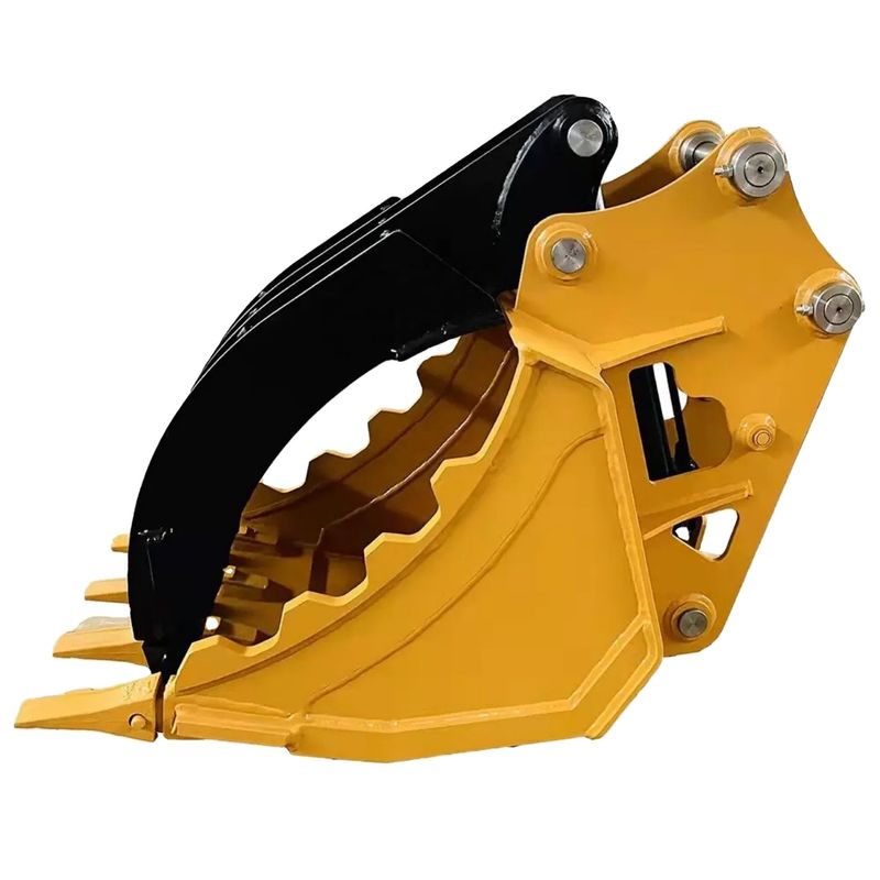 Disesuaikan Hidraulik Jari Pegangan ember kerangka ember mini excavator berputar ember untuk excavator