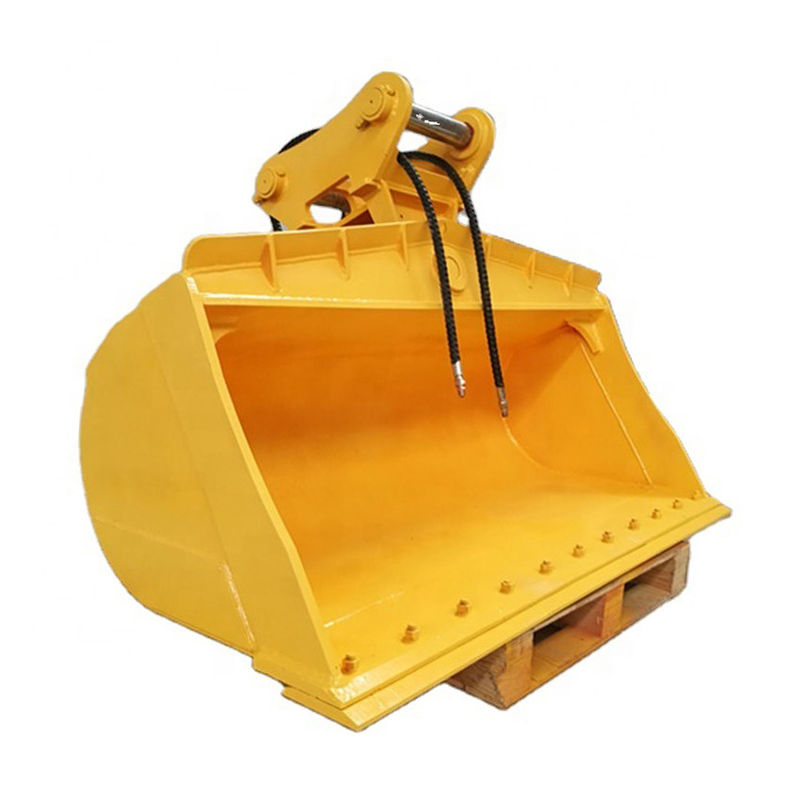 Bagian Excavator yang disesuaikan Dh220 Tilt Bucket Dh250 Mud Bucket Untuk Excavator