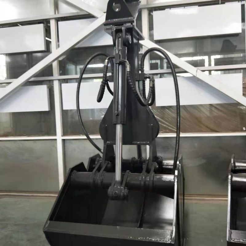 Bangunan Excavator Rock Bucket Crane Clamshell Bucket Q345B Q690B MN 0,5 -1,5M3