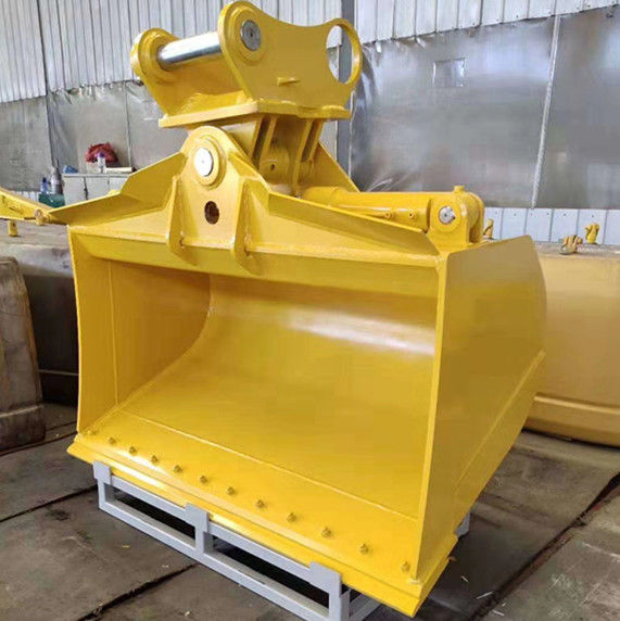 Bangunan Excavator Crushing Bucket Grab Tilting Bucket Untuk 1 - 30 Ton Excavator