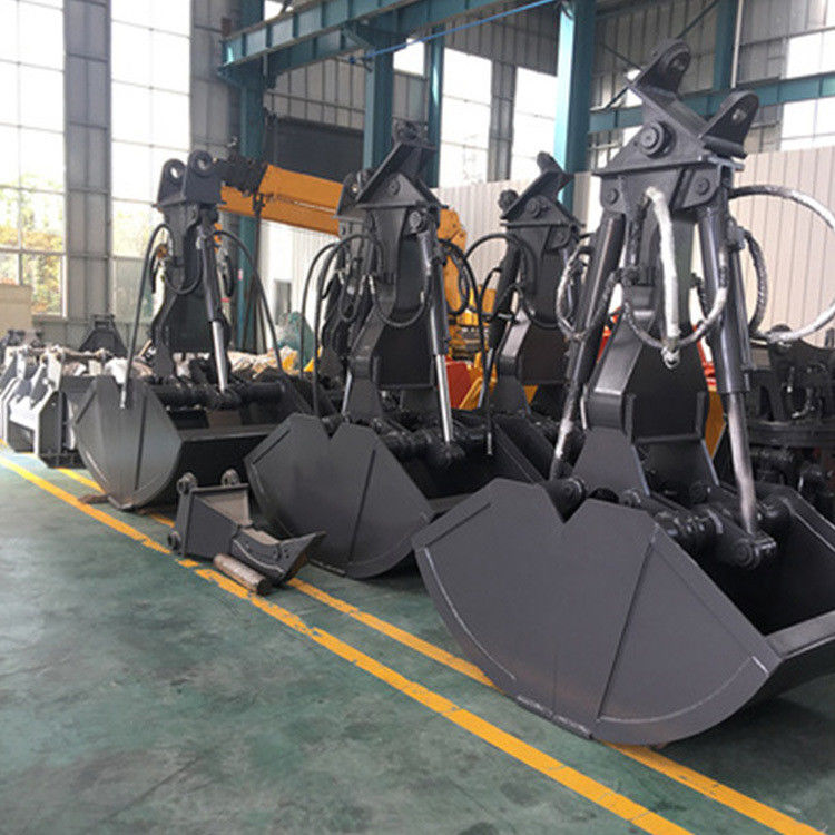 Rotating Excavator Rock Bucket Clamshell Bucket Grab Untuk Pc200 Zx200 Ex210 Pc300