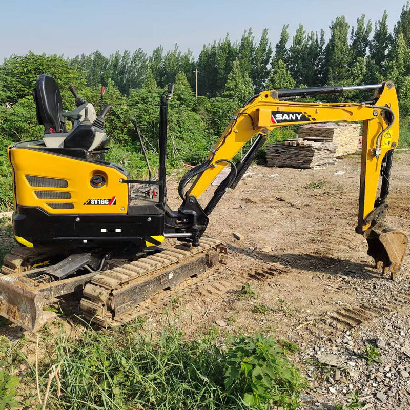 Pekerjaan Kehutanan Digunakan Mini Excavator SY16C SY18C SY26U SY35U SY50U Mini Crawler Excavator