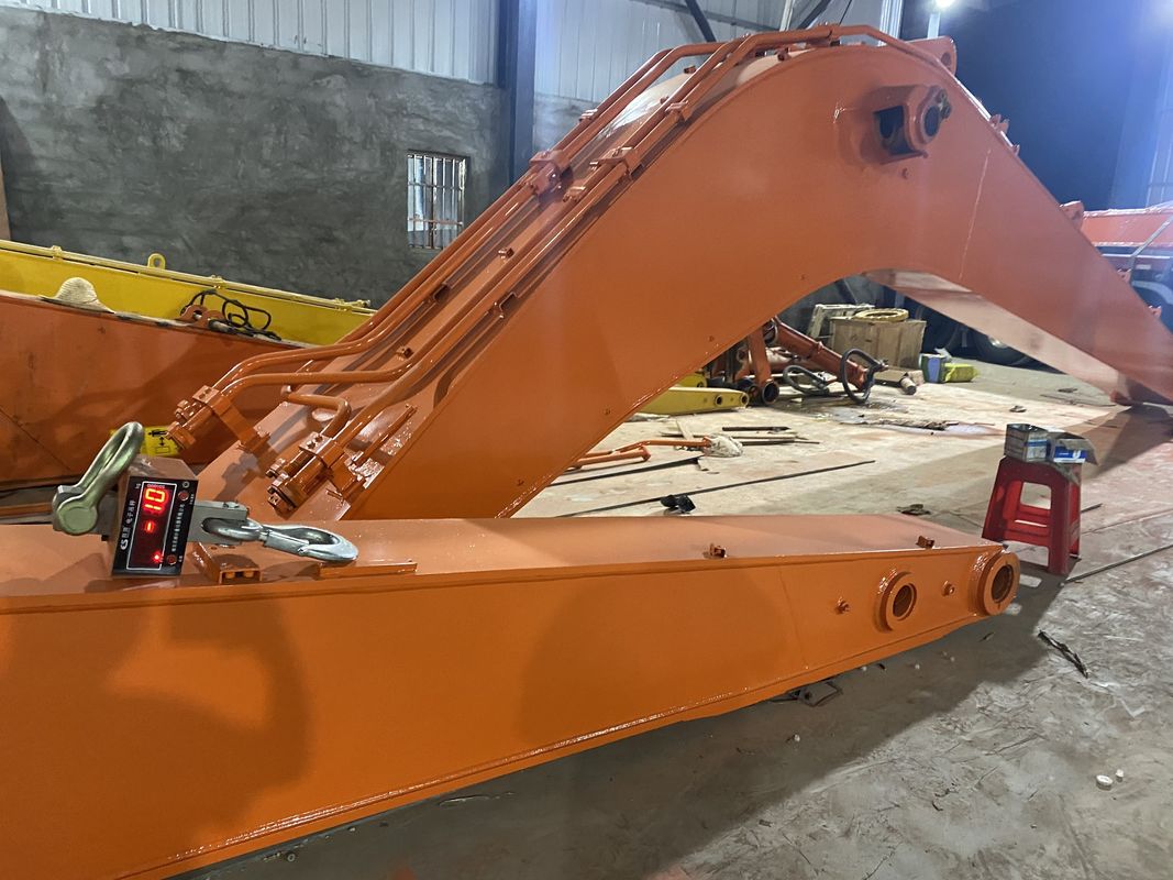Q355B Q690 Excavator Long Reach Boom Excavator Extension Arm Untuk Pc120 Pc200 Cat 320