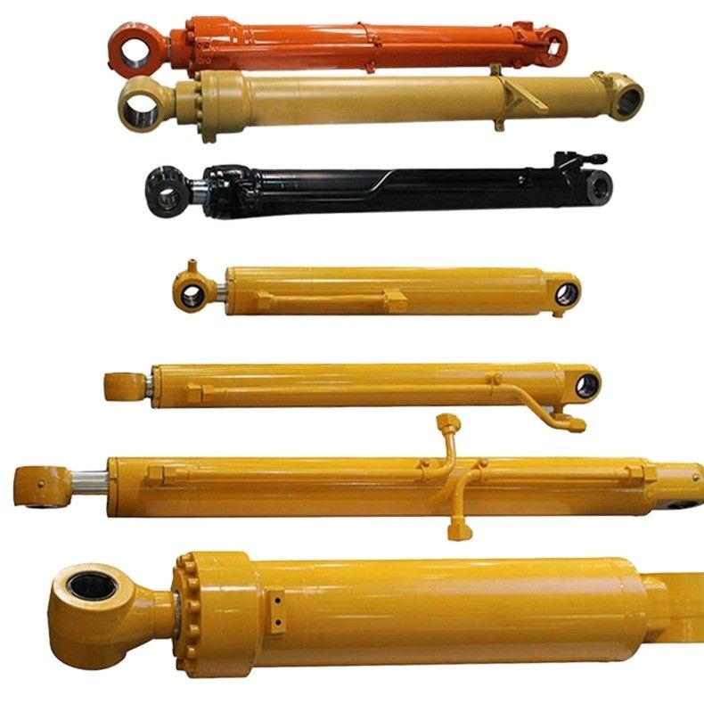 PC200 PC300 PC400 PC600 Excavator Boom Stick Boom Arm Bucket Silinder minyak hidrolik