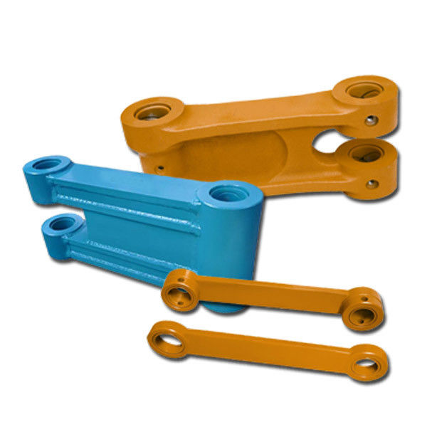 PC200-8 Excavator Bucket Arm / Bucket Link / H Link Q550 Baja Tegangan Tinggi