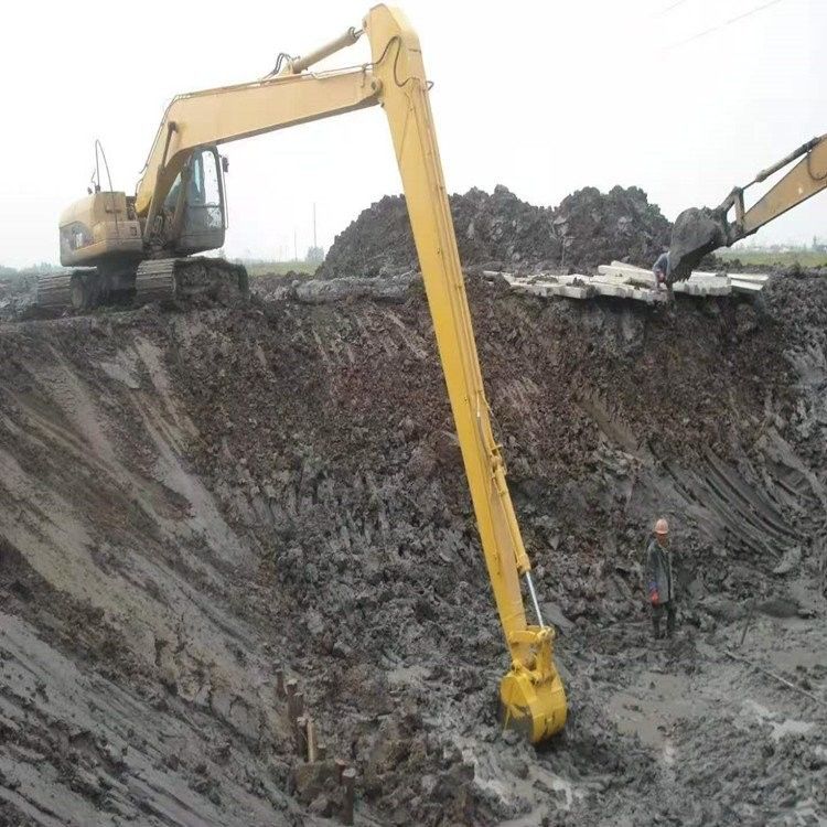 Sesuaikan semua jenis standar lengan dua bagian boom lengan excavator jangka panjang boom Produsen