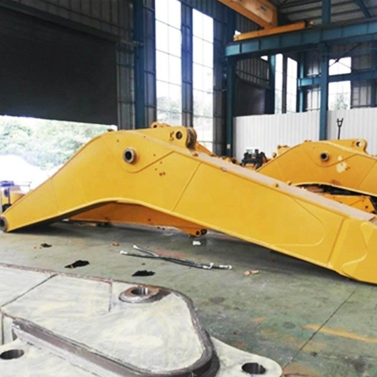 Customized Excavator Boom And Stick Q355B Extension Big Boom Digunakan Untuk Penghancuran Bangunan Excavator
